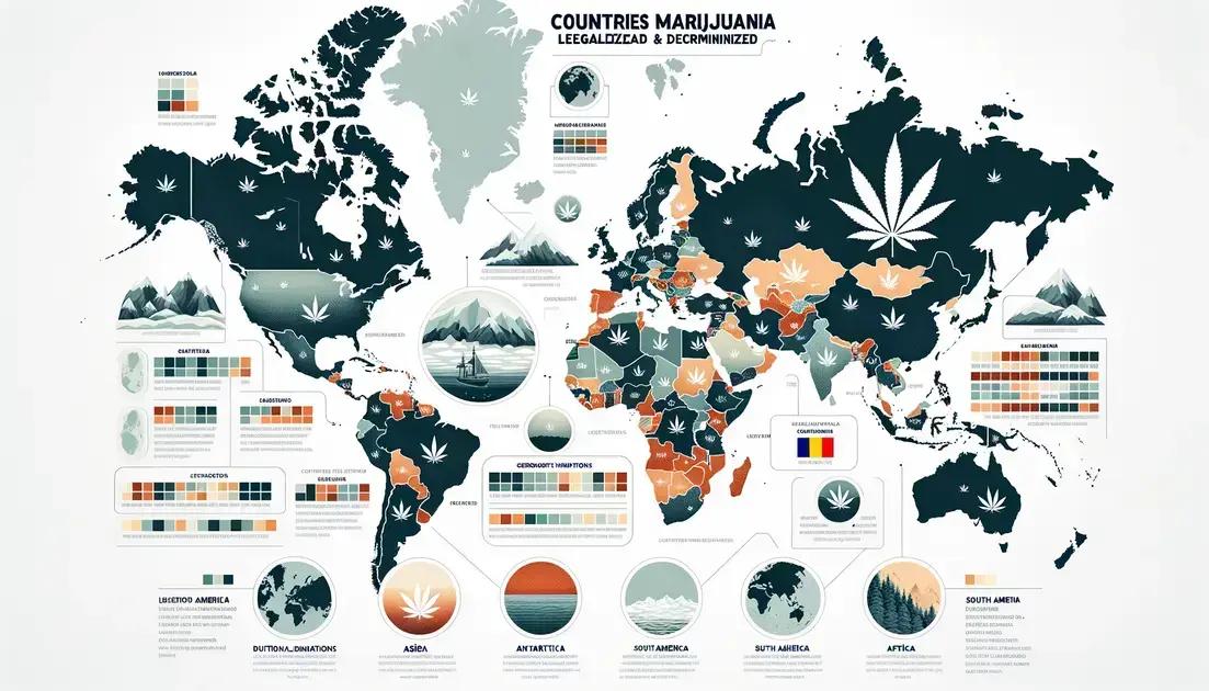 Descubra Onde a Maconha é Legalizada e Descriminalizada no Mundo