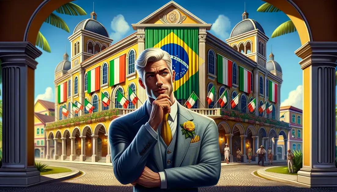 Prefeito Italiano e a Polêmica da Bandeira Brasileira