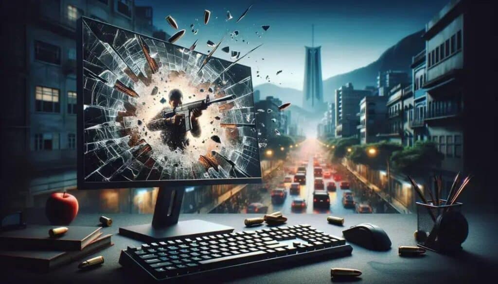 Bala Perdida Ataca PC de Gamer: Perigo no RJ