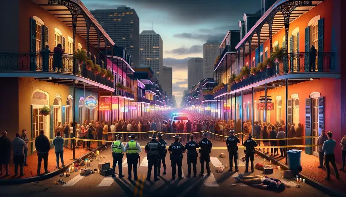 Bourbon Street: Atentado Deixa Vítimas e Choca Nova Orleans