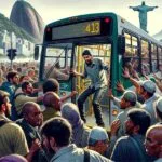 Homem Preso no BRT: Incidente Chocante no Rio de Janeiro