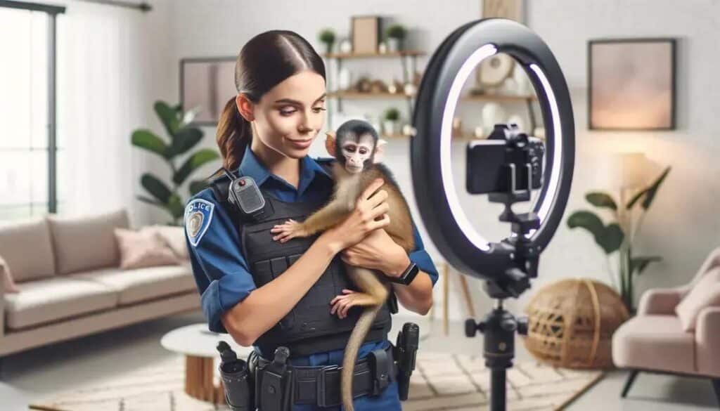 Polícia Resgata Macaco em Casa de Influenciador: Veja o Que Aconteceu
