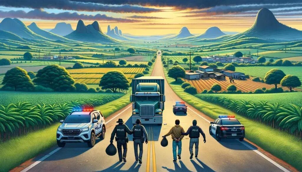 Roubo de Carga Avaliada em R$1 Milhão: Trio é Preso no RN