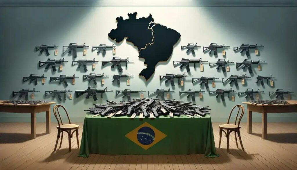 Submetralhadora Apreendida: Uma por Dia no Brasil em 2024