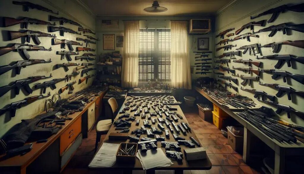 Arsenal de Armas Descoberto em Apartamento no Recife: 22 Itens Apreendidos