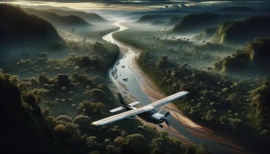 Avião Interceptado no AM com 500 kg de Drogas