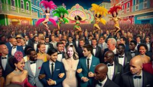 Mulher é presa na Sapucaí após morder convidados em camarote