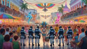 Mulher Presa na Sapucaí: Surpreendente Prisão de Integrante de Quadrilha