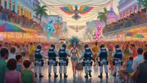 Mulher Presa na Sapucaí: Surpreendente Prisão de Integrante de Quadrilha