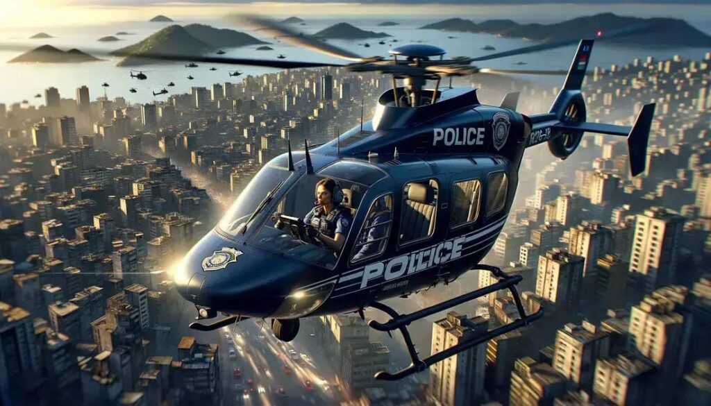 Piloto de Helicóptero da Polícia do RJ é Atingido em Ação