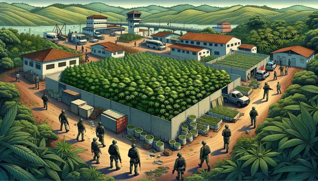 Produção de Cannabis: Laboratório é Fechado em Goiás pelo DENARC