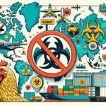 Gripe Aviária: Kuwait Suspende Importação de Frango do Brasil