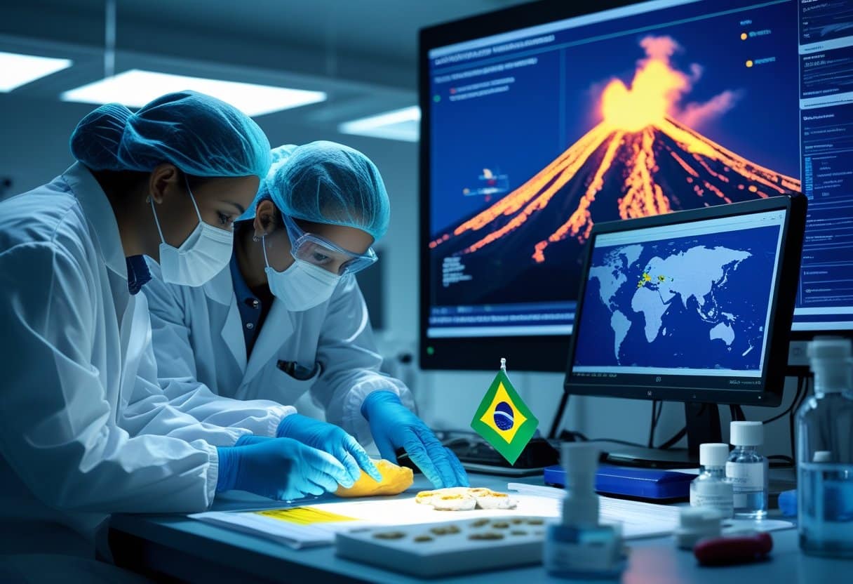 Autópsia aponta causa de morte de brasileira em vulcão na Indonésia 1