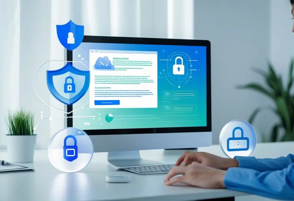 Políticas de privacidade e proteção de dados para uso/navegação e login no site.