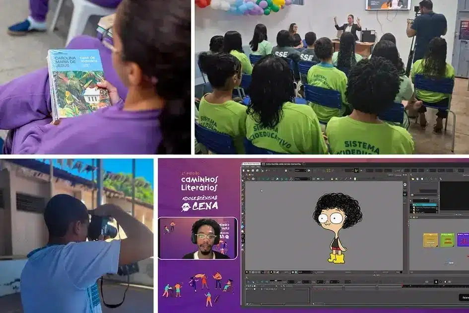 Caminhos Literários promove cultura e jornalismo para jovens em medida socioeducativa