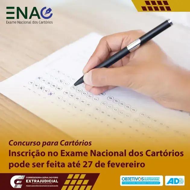 Edital do 2º Exame Nacional dos Cartórios é publicado