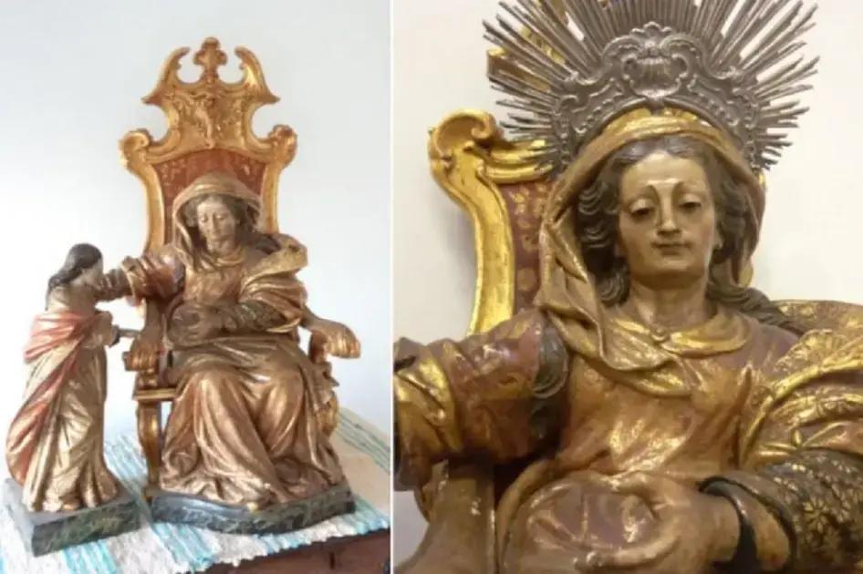 TJ-MG decide devolução de imagem sacra a paróquia de Santa Luzia