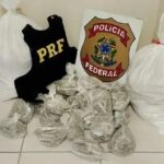 Polícia Federal e PRF prendem homem com 40 kg de drogas em Casimiro de Abreu