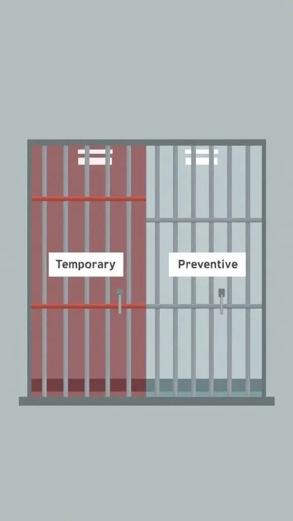 Você sabe a diferença entre prisão temporária e preventiva?