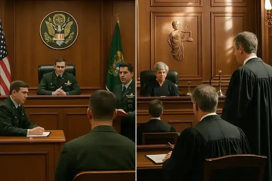Diferenças entre justiça militar e justiça comum