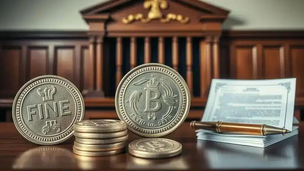 Diferenças entre multa criminal e outras penalidades
