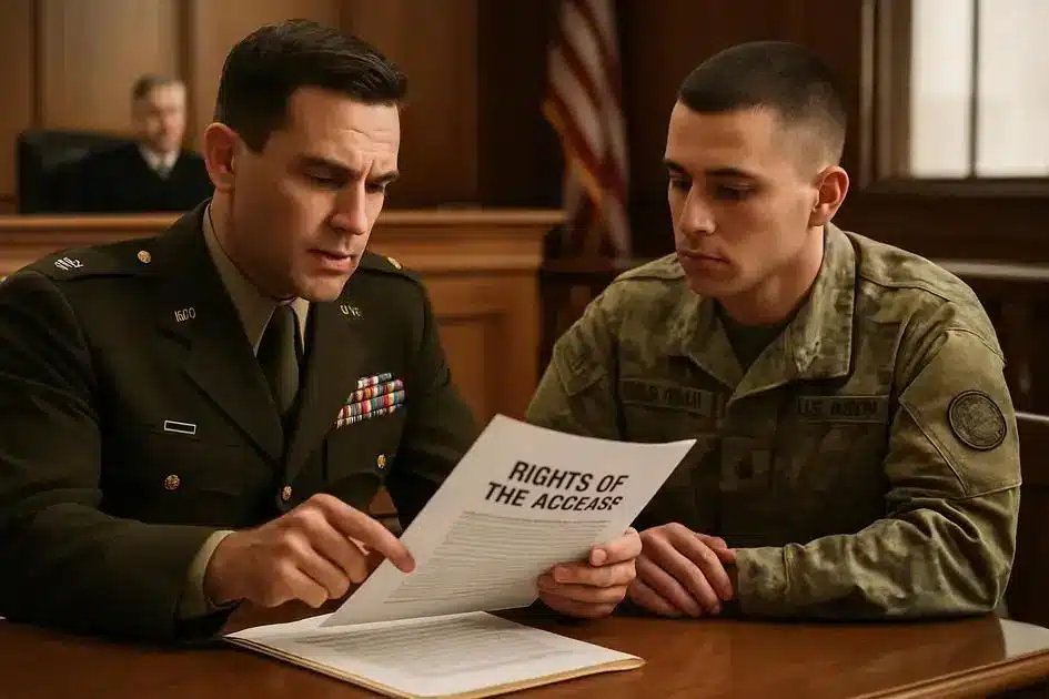 Direitos do acusado em processos militares Direitos do acusado em processos militares