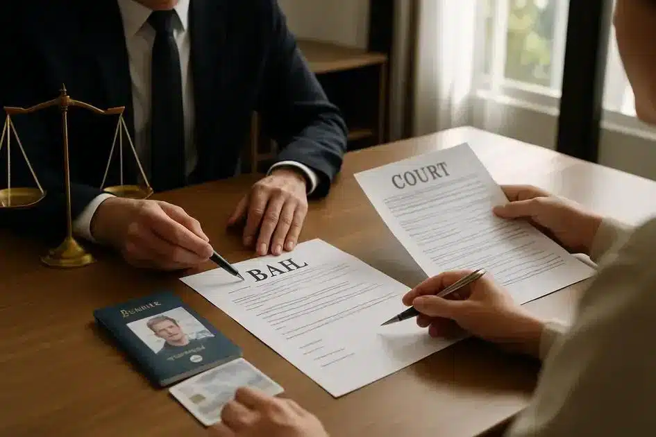 Documentação e procedimentos comuns em processos de fiança