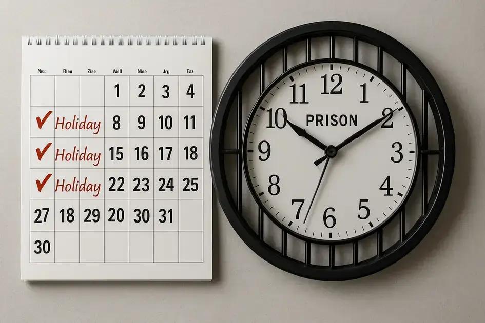 Duração e condições da saída temporária