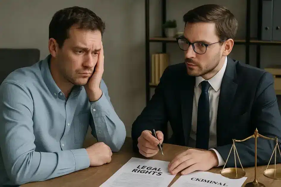 impactos legais e direitos do acusado