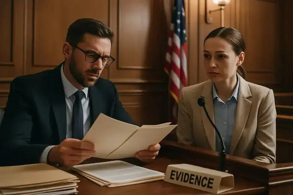 Importância de provas e testemunhas na defesa