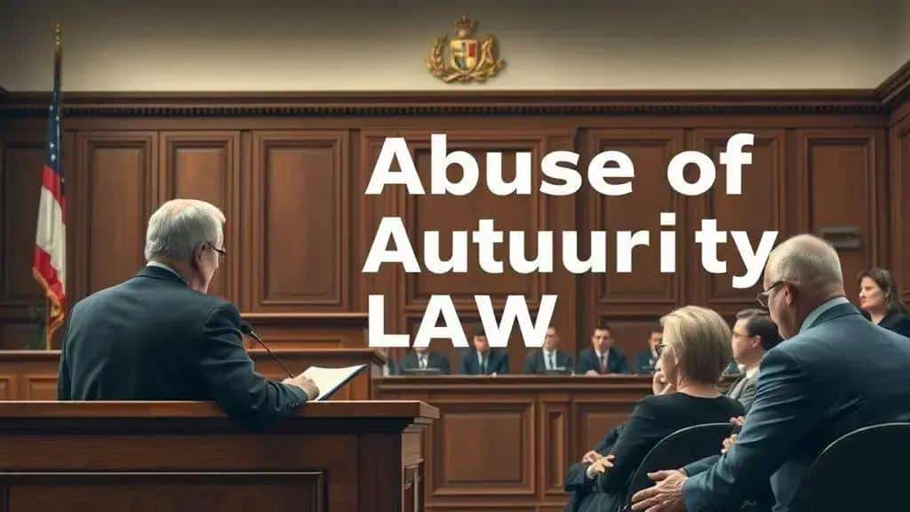 O que é a Lei de Abuso de Autoridade?