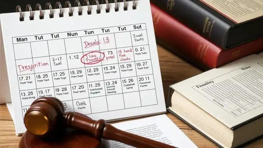 Prazos e tipos de prescrição