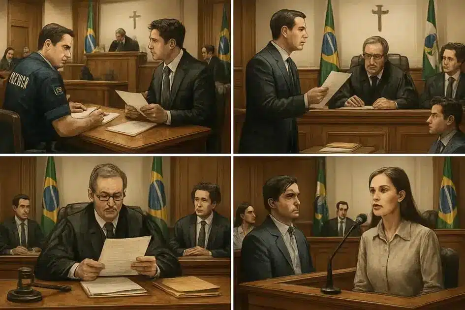 Principais fases do processo penal brasileiro Principais fases do processo penal brasileiro