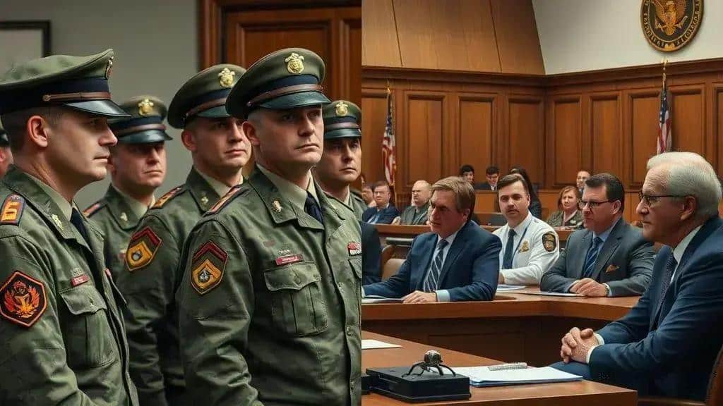 quem são os sujeitos do processo penal militar e comum