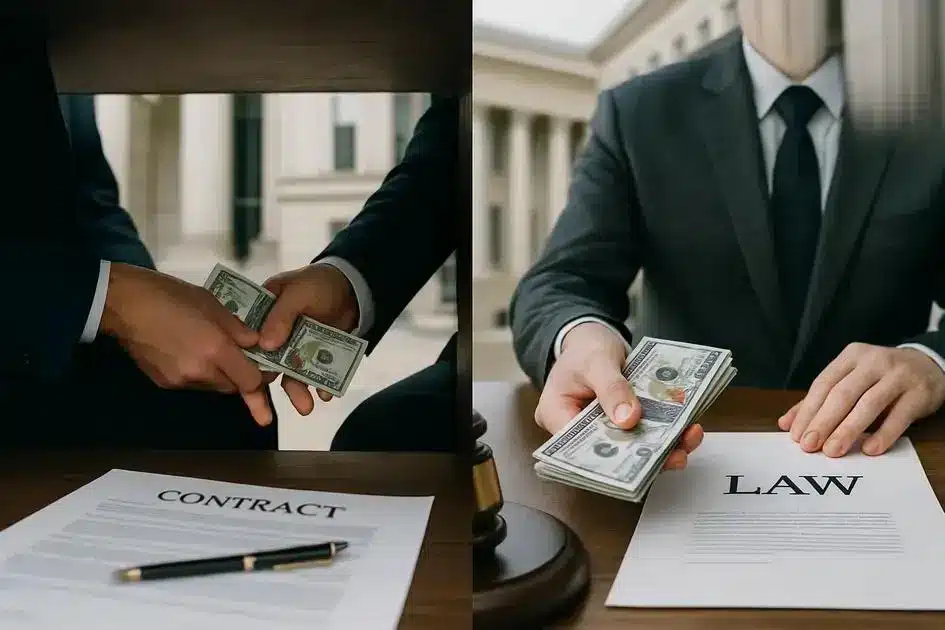 Tipos de corrupção previstos na lei