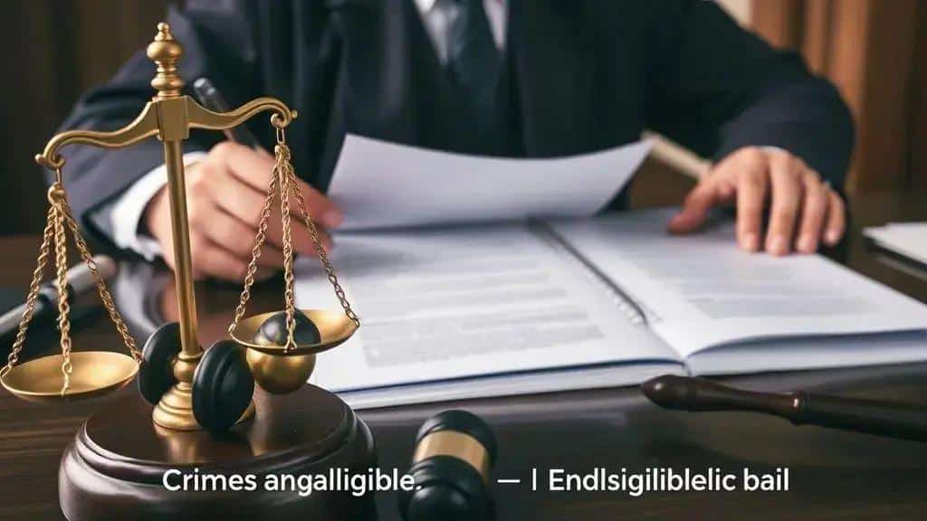 Tipos de crimes que permitem fiança e os inafiançáveis