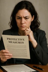 Você pode revogar uma medida protetiva urgentemente?
