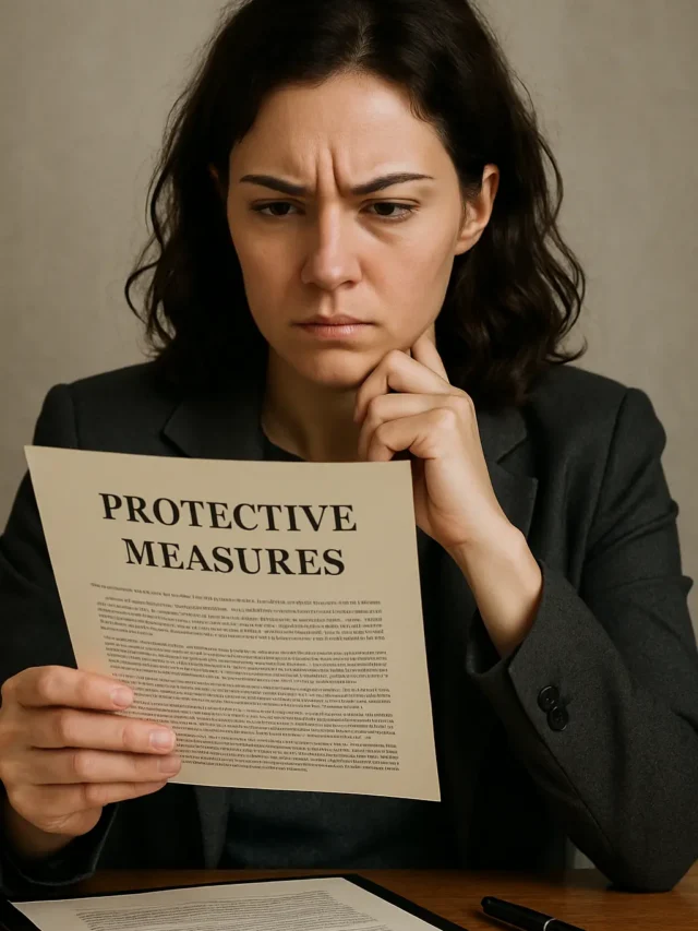 Você pode revogar uma medida protetiva urgentemente?