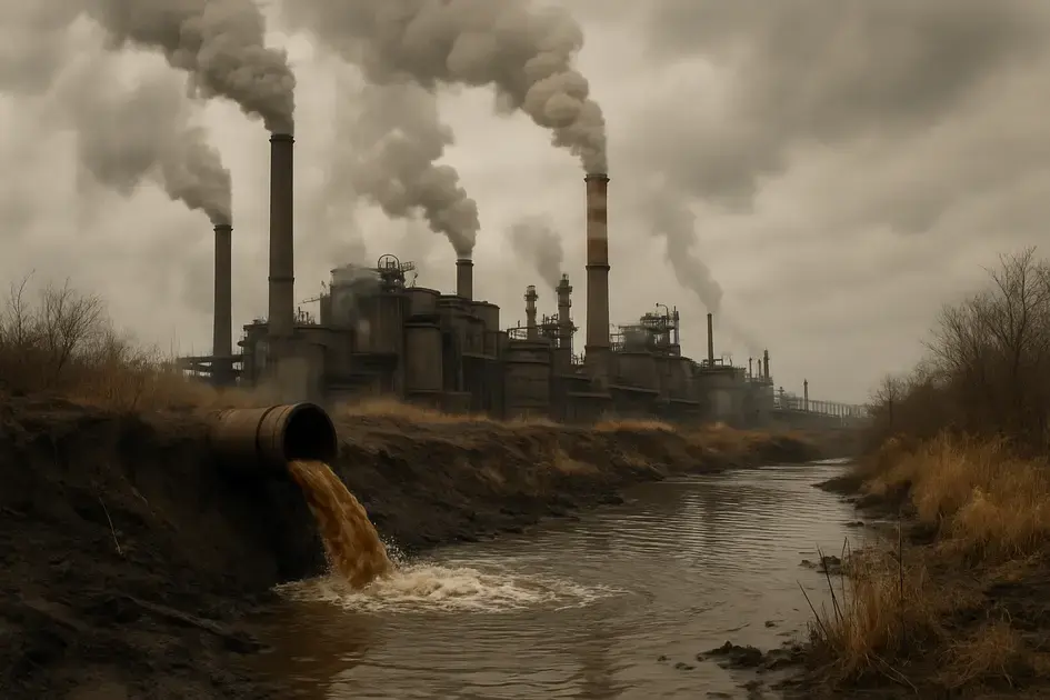 impactos da operação industrial no meio ambiente