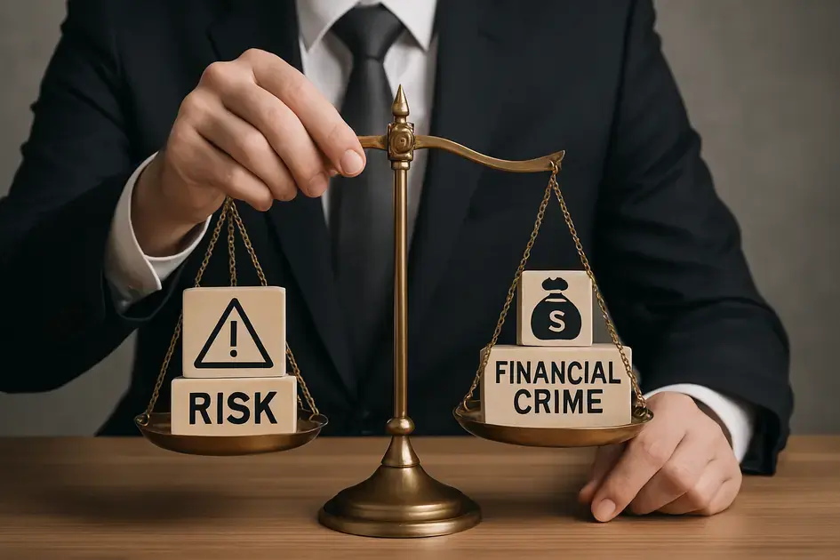 Diferenças entre risco empresarial e crime financeiro Diferenças entre risco empresarial e crime financeiro
