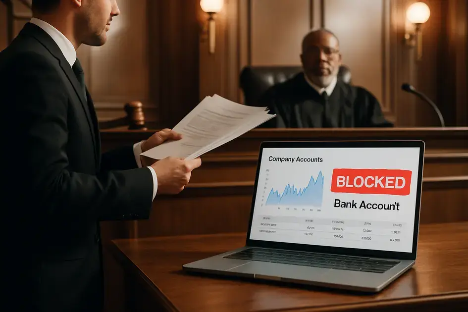 Procedimentos judiciais para liberação de contas bloqueadas Procedimentos judiciais para liberação de contas bloqueadas