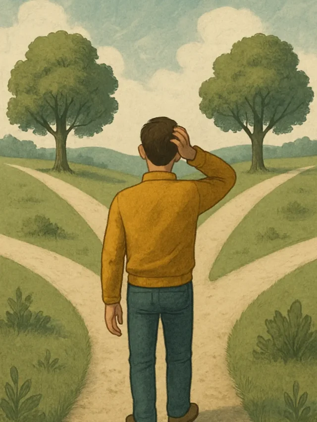 A única escolha que pode mudar sua vida agora