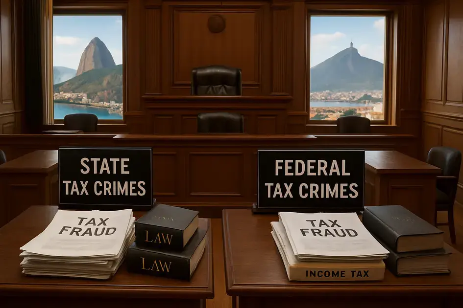 Diferenças entre crimes tributários estaduais e federais Diferenças entre crimes tributários estaduais e federais