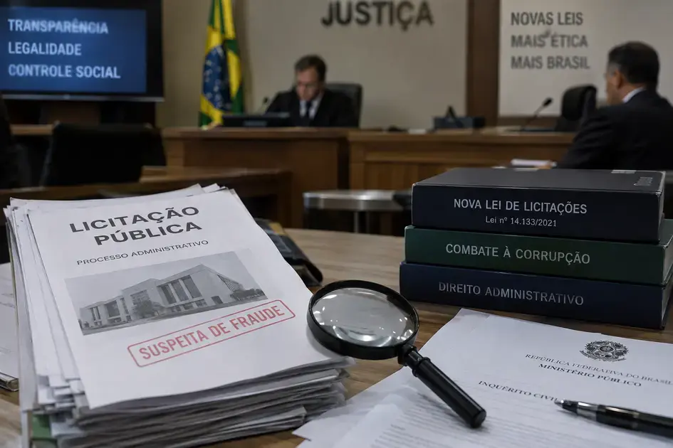 Crimes em Licitações: Mudanças da Nova Lei de Licitações no Direito Penal
